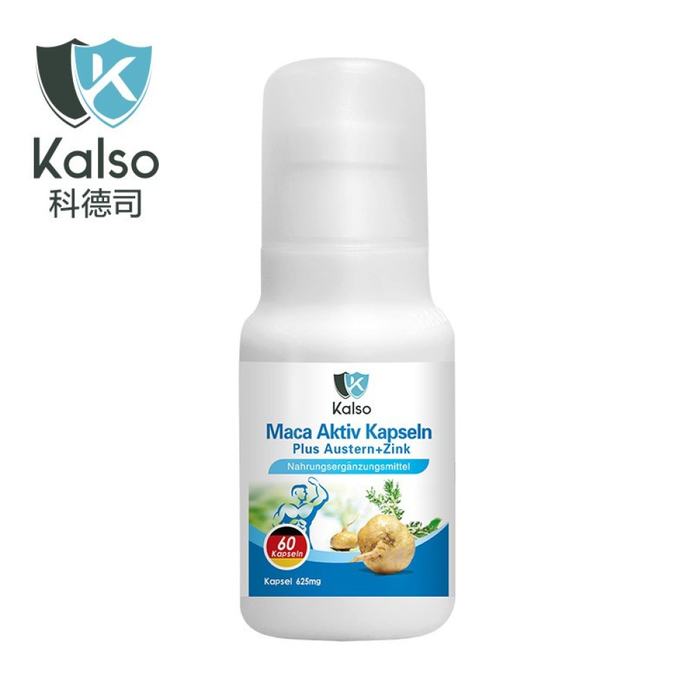 Kalso科德司 瑪卡蠔鋅元氣膠囊 60粒/瓶