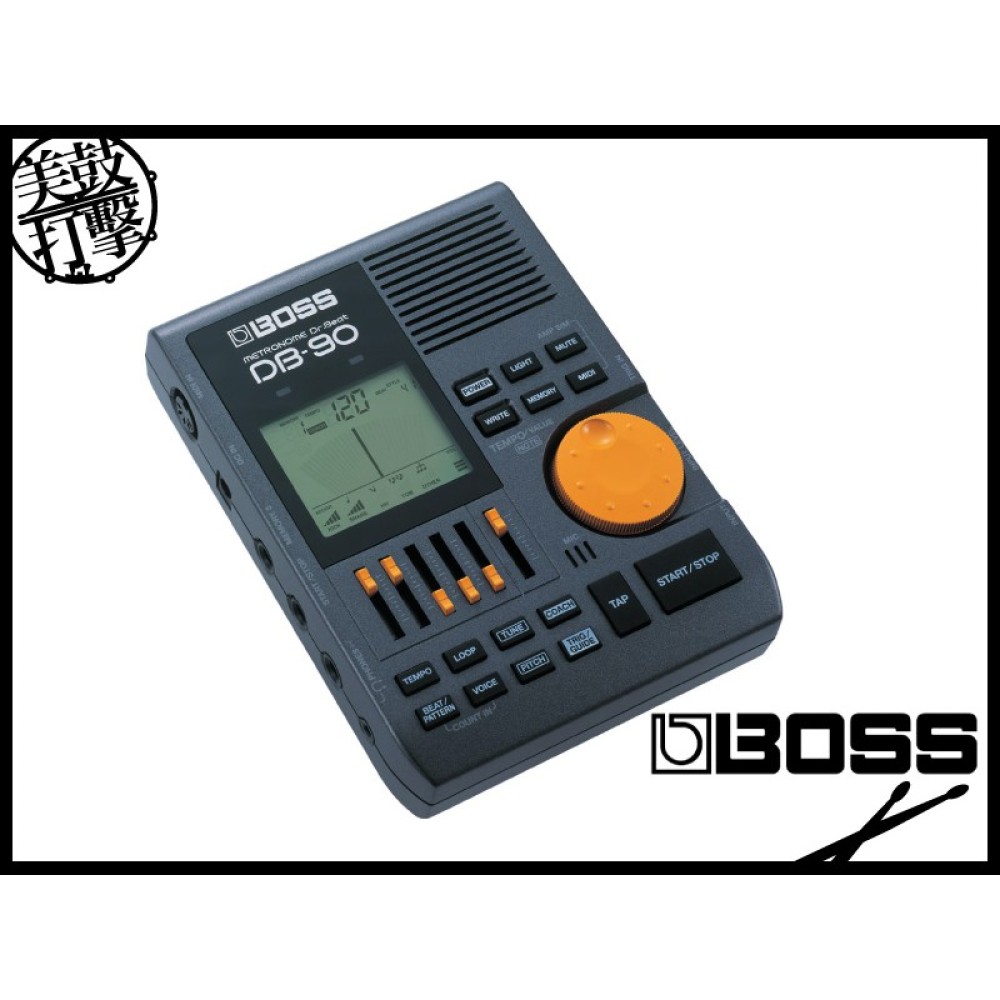 BOSS DB-90 多功能的專業電子節拍器 【美鼓打擊】