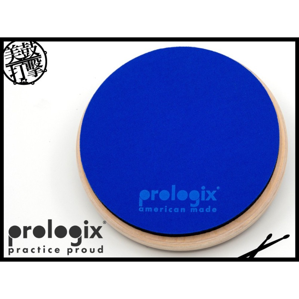 Prologix 藍色 Lightning 6吋單面打點板 【美鼓打擊】