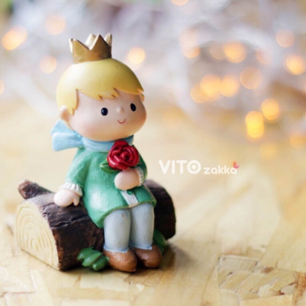 小王子療癒系公仔☆ VITO zakka ☆ 創意家居裝飾品 | 樹脂工藝擺件 聖誕生日禮品
