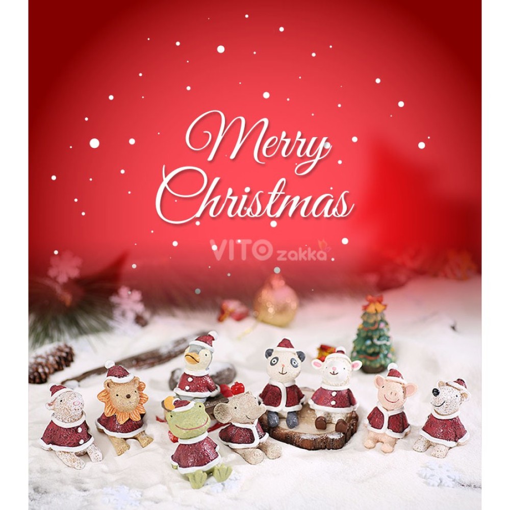 仰望天空ZAKKA聖誕物語小動物 ☆ VITO zakka ☆ 聖誕節禮物 拍攝道具 店面裝飾 多肉裝飾