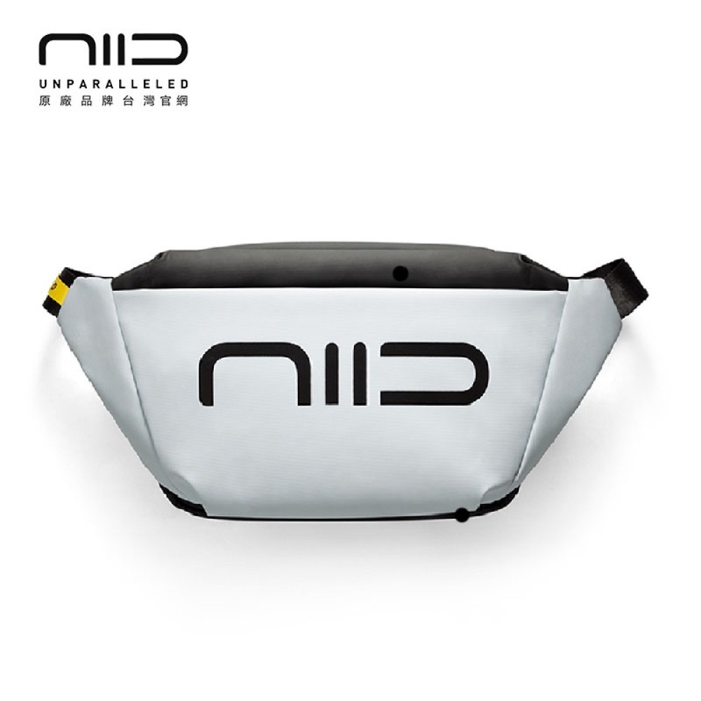 NIID x Statement 玩色宣言 S4 雙向輕量隨身單肩包 - 灰色