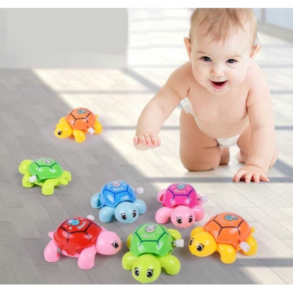 兒童 寶寶 玩具發條 卡通游水小烏龜  顏色隨機發  【烏龜】  【玩具】  【洗澡】  [蝦皮代開發票]