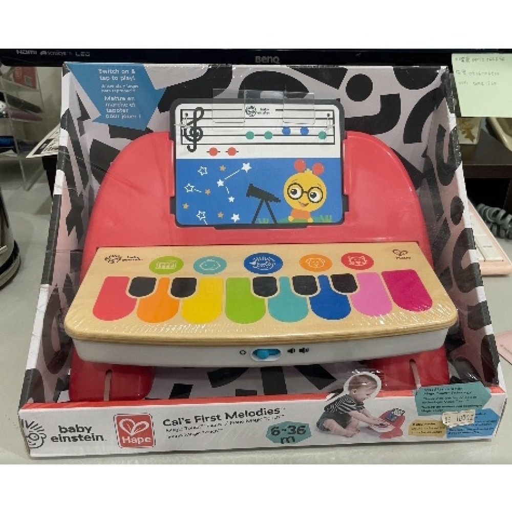 德國 Hape Baby Einstein 智能木製觸控電子琴 全新 【電子琴】 【音樂】 【玩具】 [蝦皮代開發票]