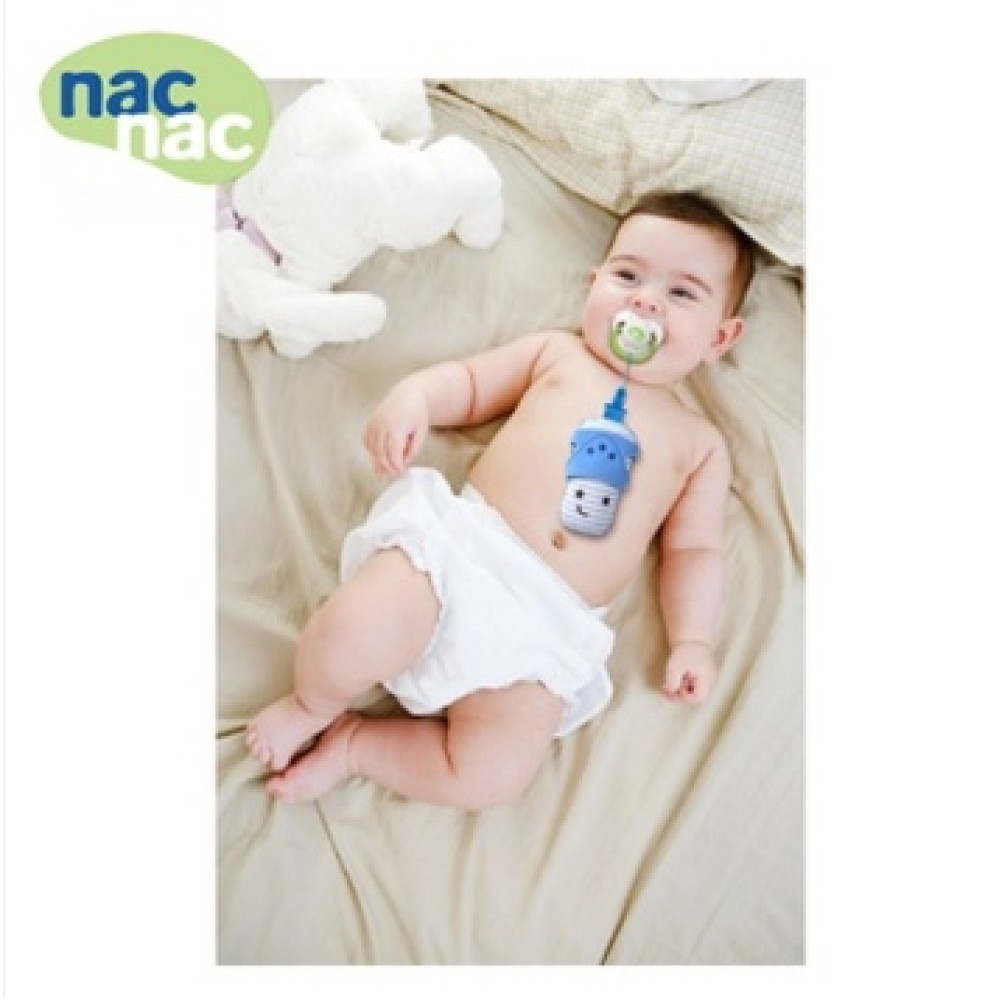 NAC NAC 多用途奶嘴夾 藍白拖造型 【奶嘴】 【奶嘴夾】 【安撫】 [蝦皮代開發票]