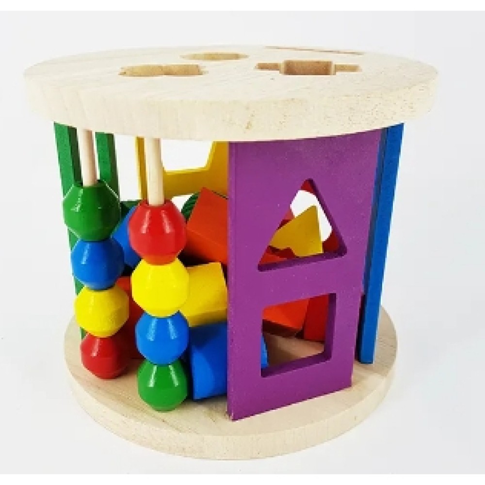 形狀配對玩具 蒙特梭利智力益智 玩具木積 木益智教具 幼兒園 早教教具盒【玩具】【益智】【兒童】【積木】