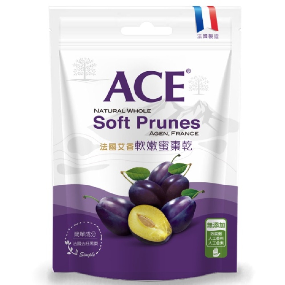 【亮童寶貝】ACE 法國艾香軟嫩蜜棗乾250g/袋/北美紅鑽大蔓越莓乾180g/袋