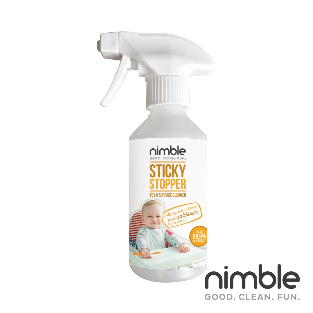 【亮童寶貝】nimble 髒小孩萬用乳酸抗菌清潔液 60ml/500ml