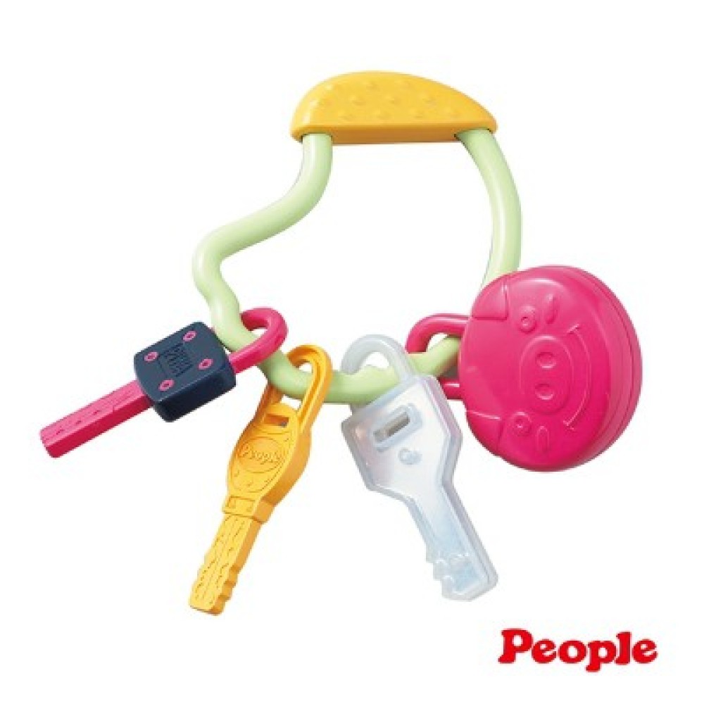 【亮童寶貝】People 五感刺激鑰匙圈玩具