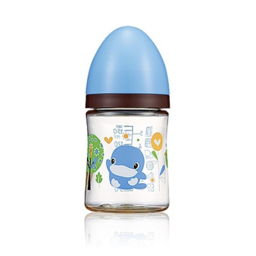 【亮童寶貝】KUKU酷咕鴨 歐風經典PES奶瓶寬口口徑-160ml/300ml