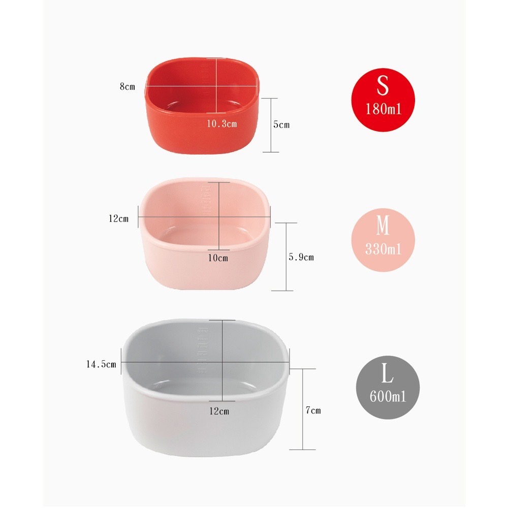 【亮童寶貝】SiliPot 韓國 鉑金矽膠180ml冰溫嚐鮮盒2入(S/M)/全尺寸(3入)