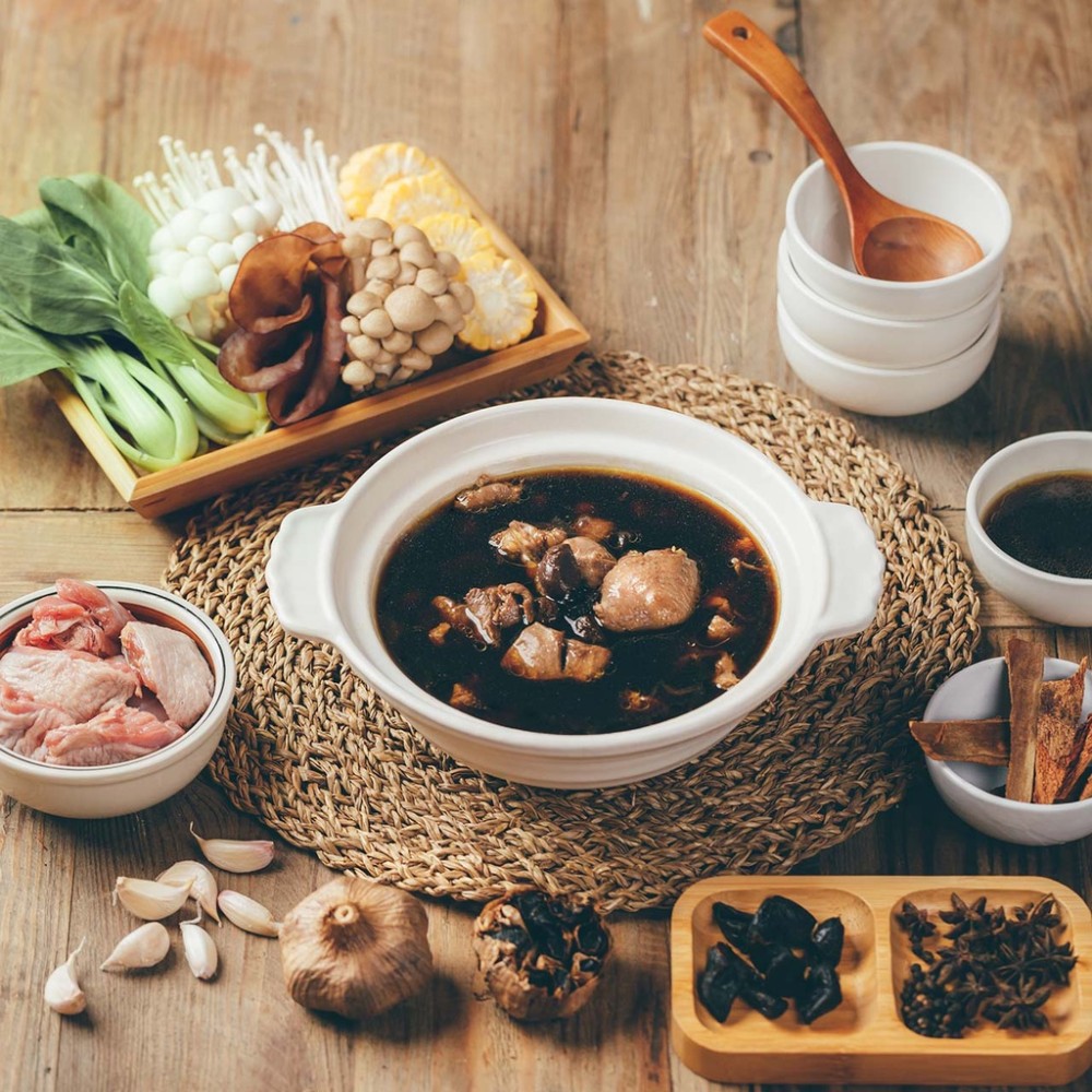 【Thai J】 養生黑蒜頭雞湯 分享包 獨享包 養生 調理包 料理包 冷凍 湯品
