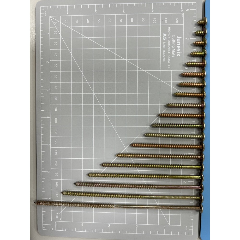 鐵板牙螺絲 大扁頭螺絲 尖尾螺絲 M4螺絲 6mm~150mm 木工 塑膠 鐵板引孔皆可使用 碳鋼 硬度強化