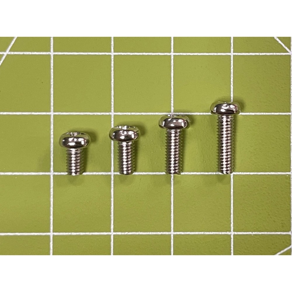 圓頭機械牙螺絲M3x5、6、8、10 mm 電子螺絲 塑膠螺絲 符合ROHS、REACH審查