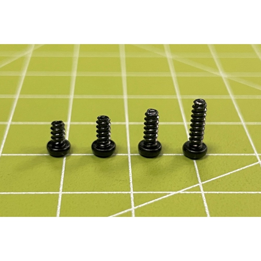 圓頭自攻平尾螺絲M2.3 x 4、5、6、8mm 電子螺絲 塑膠螺絲 符合ROHS、REACH審查