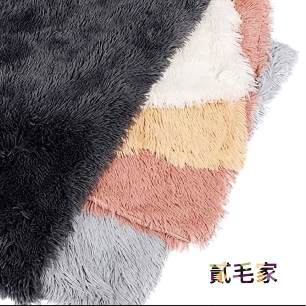 ❤️貳毛家❤️ 長毛絨寵物墊-雙層寵物毛毯